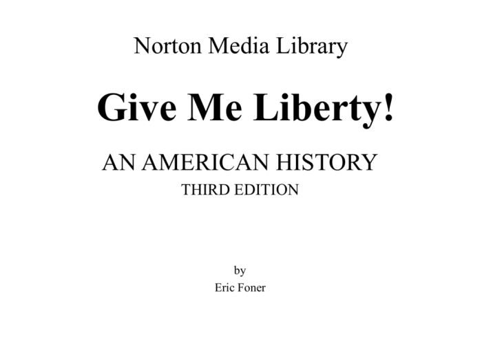 Give me liberty chapter 19 notes