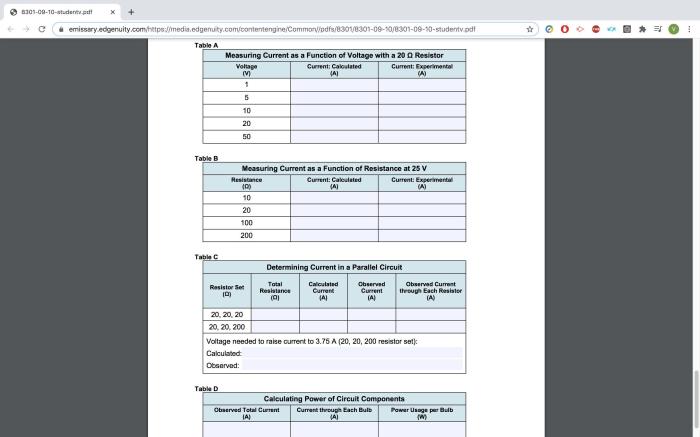 Thermal energy virtual lab answer key