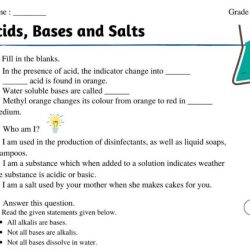 Worksheet acids bases and salts