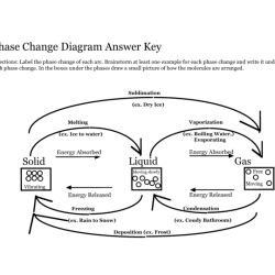 Phase change graph worksheet answers