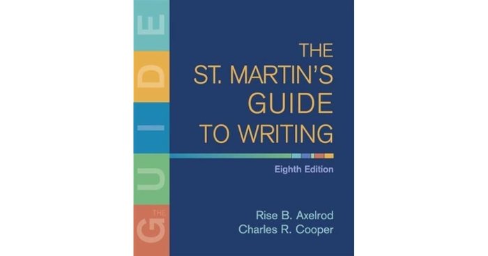 St martin's guide to writing 13th edition pdf