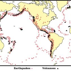 Mapping earthquakes and volcanoes worksheet answer key